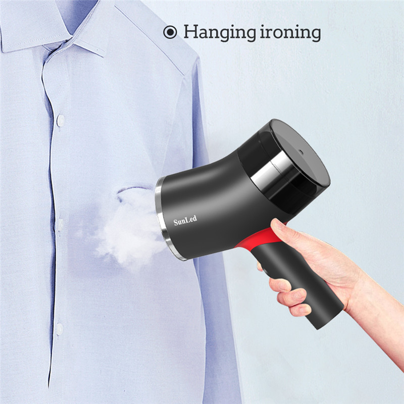 small portable folding travel garment steamer