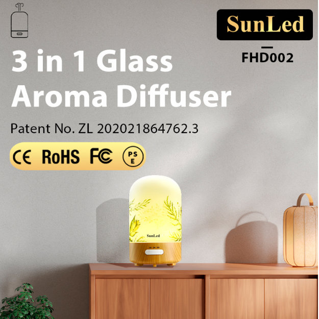 handmade glass aroma diffuser